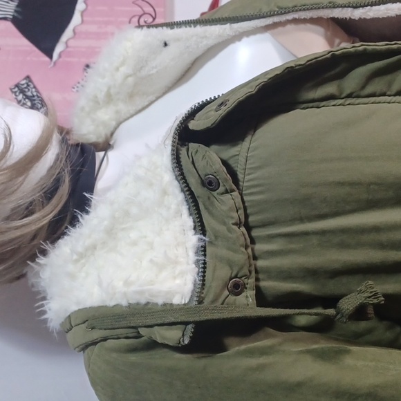 Z&I ladies coat size m in a beautiful fall green super soft super warm ♥️ 😍 ❤️ - Picture 3 of 9